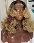 Ombré Blonde with 13*6 HD illusion Lace